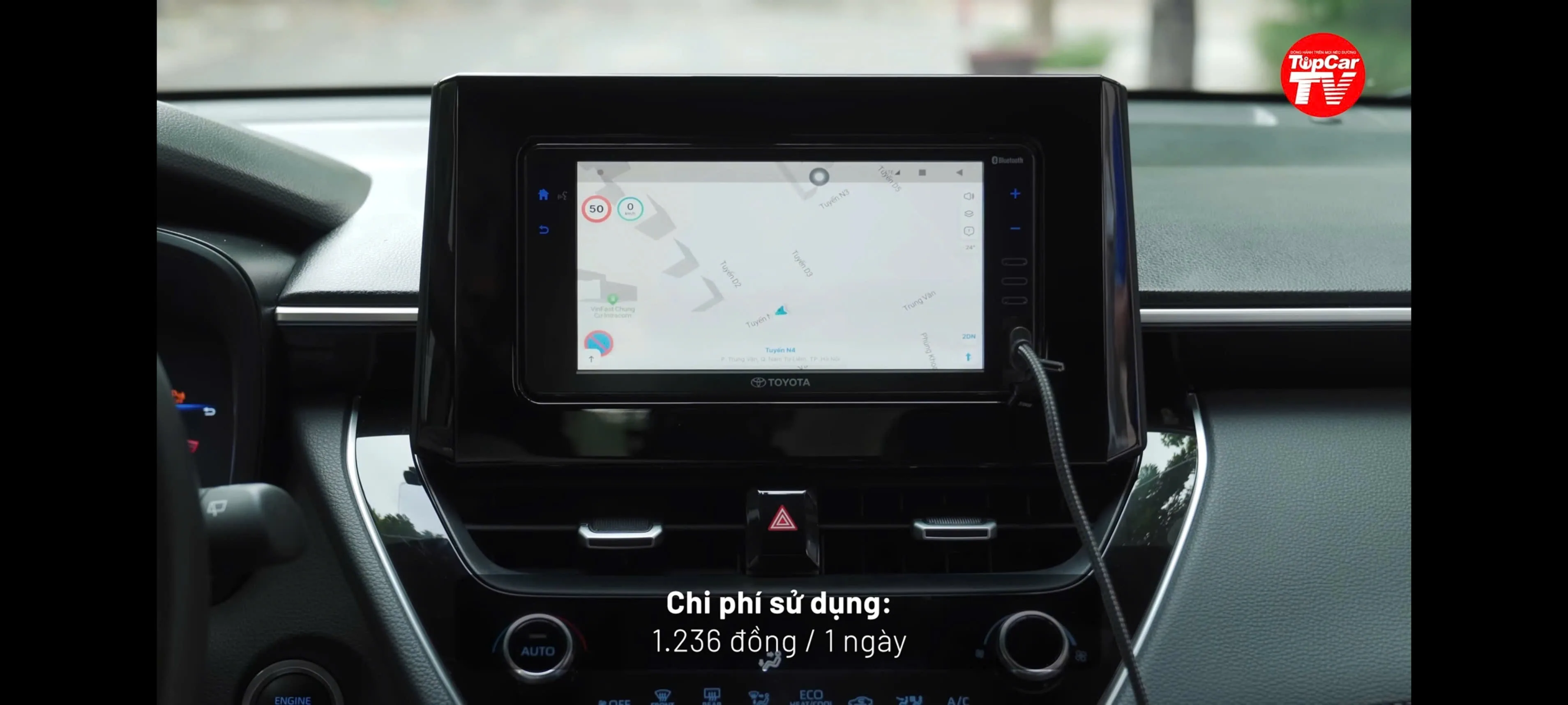 Vietmap Live Pro cảnh báo trạm thu phí Liêm Tuyền 64000 đồng - trải nghiệm thực tế