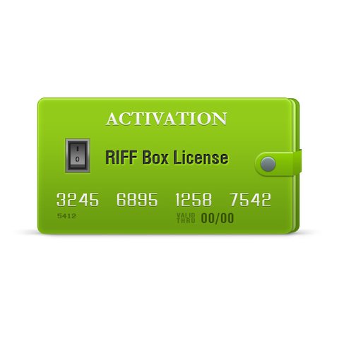 RIFF Box License Activation