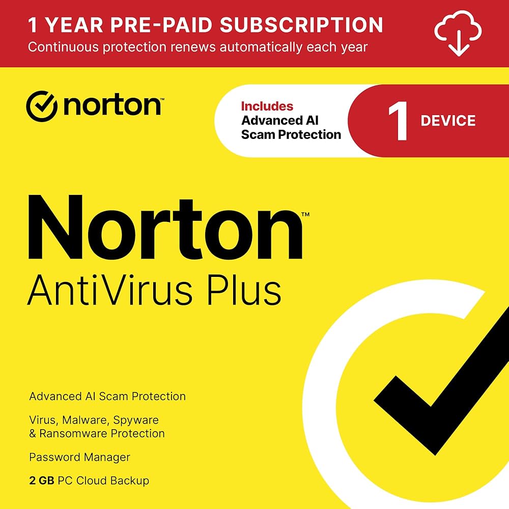 Norton Antivirus Plus ( For Latam America Only Except for Brazil ) NO REFUND