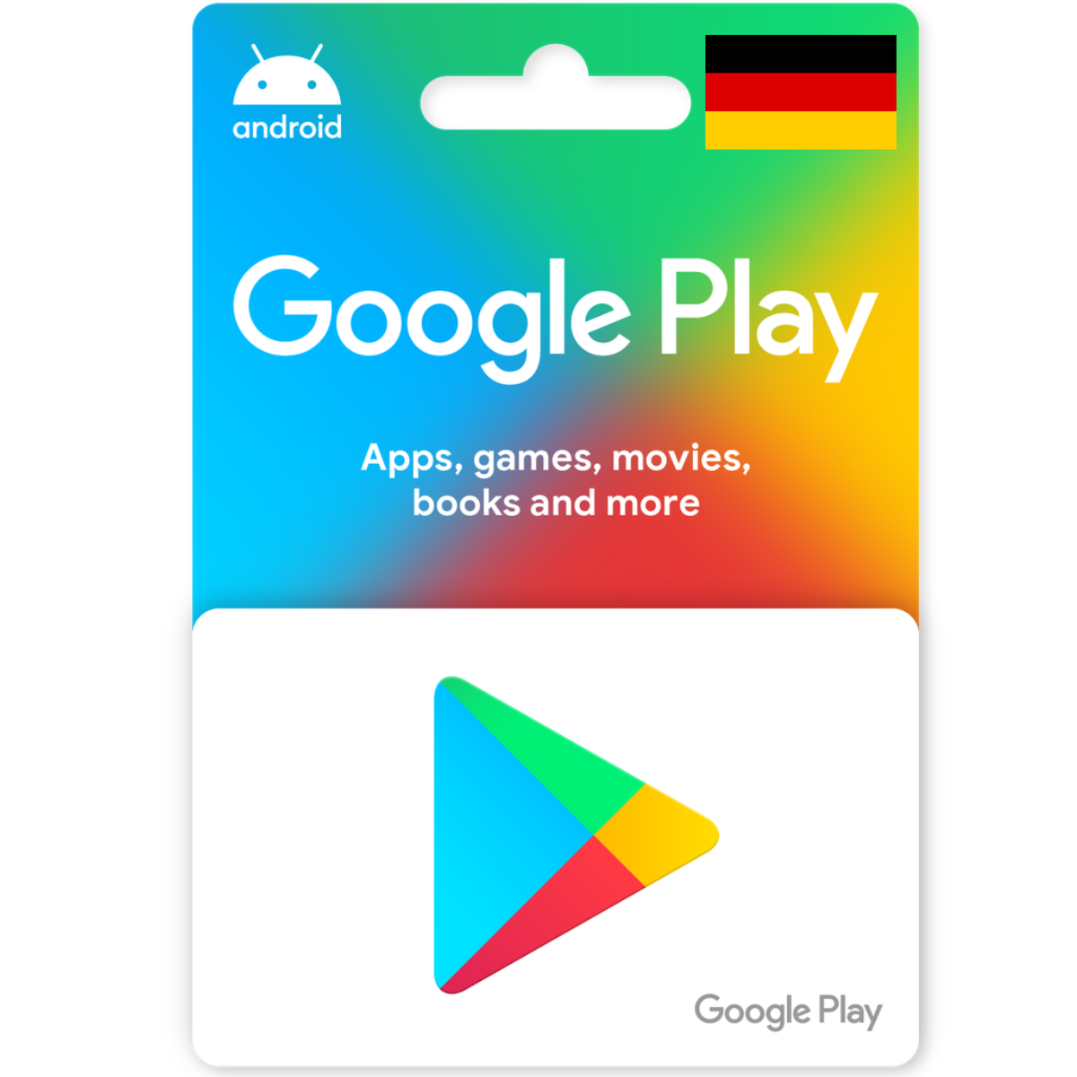 Google play DE €10