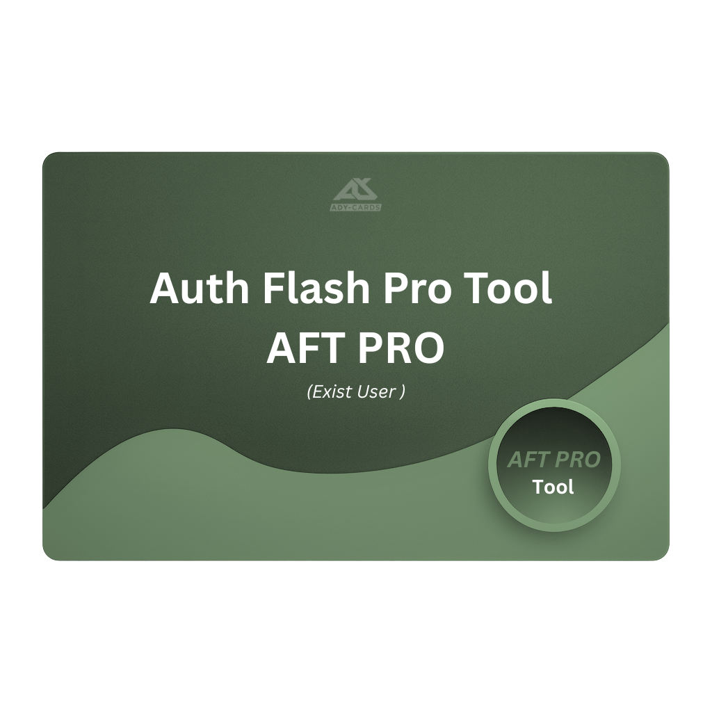 Auth Flash Pro Tool ( AFT PRO ) [FLASH & EFS & FRP & FASTBOOT TO EDL] Existing Account Credit