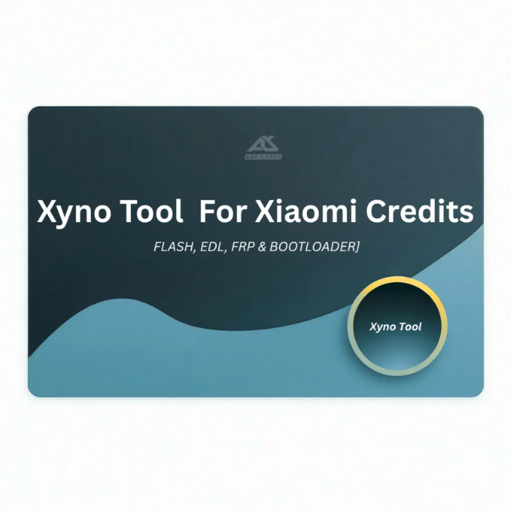 Xyno Tool For Xiaomi Credits Refill (Old Users) [FLASH, EDL, FRP & BOOTLOADER]