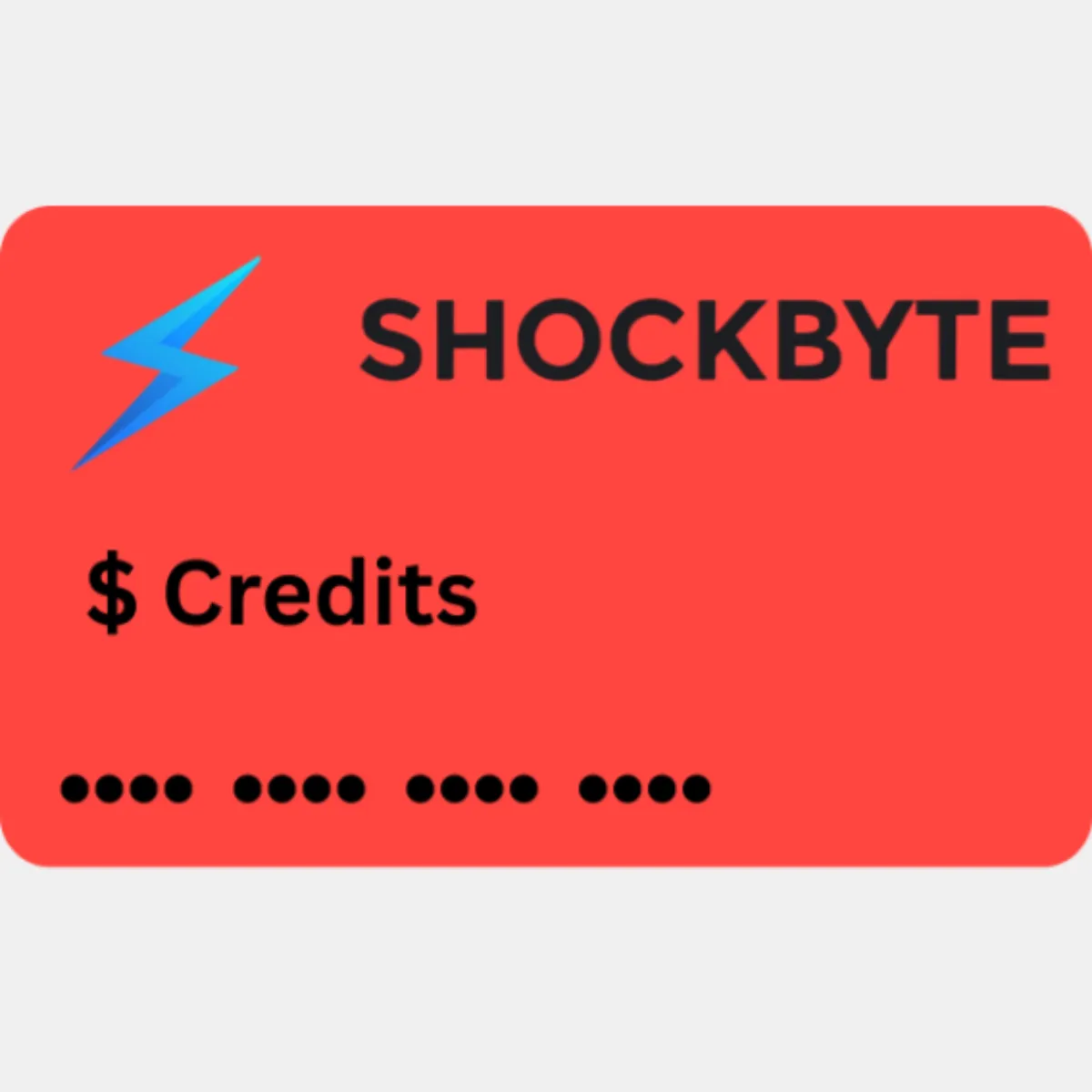 Shockbyte Credit – USD2.5