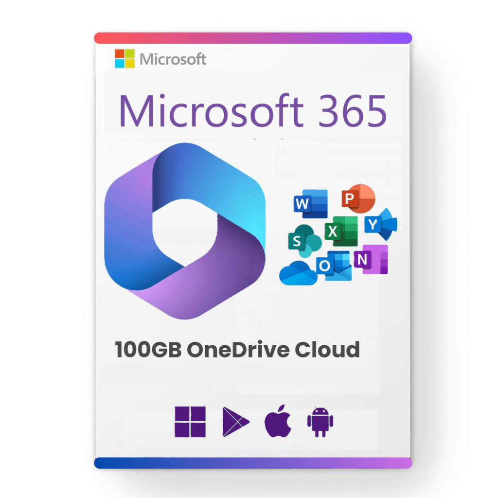 Microsoft Office 365 [ Genuine Account ] Windows / macOS / Android / iOS + 100GB OneDrive ✅