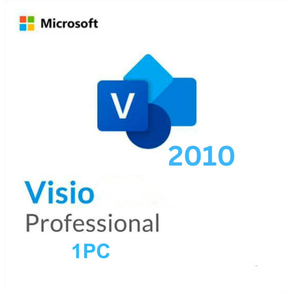 Microsoft Visio 2010 Professional 1 PC (Lifetime)