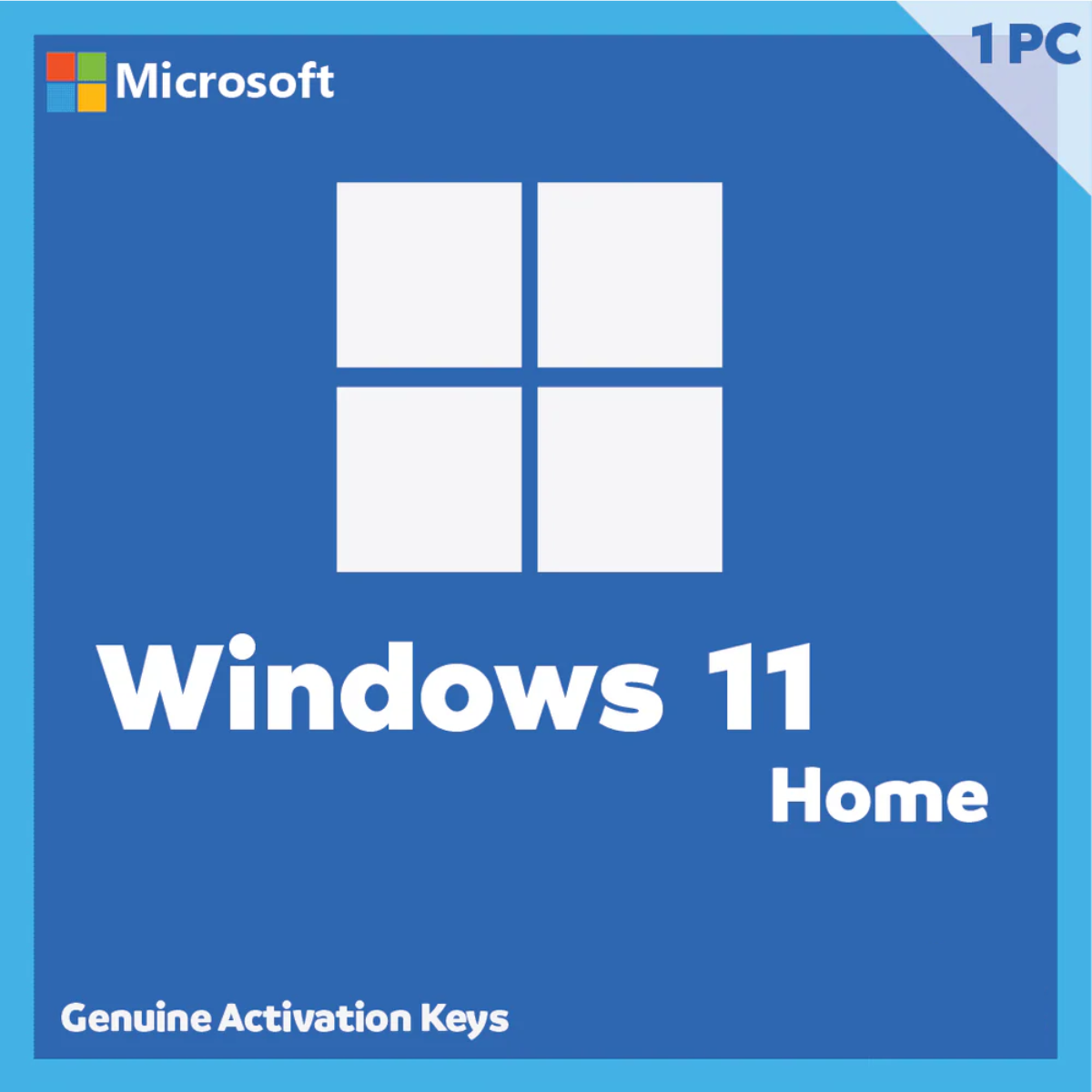 Microsoft Windows 10 / 11 Home - 1 PC (Lifetime)