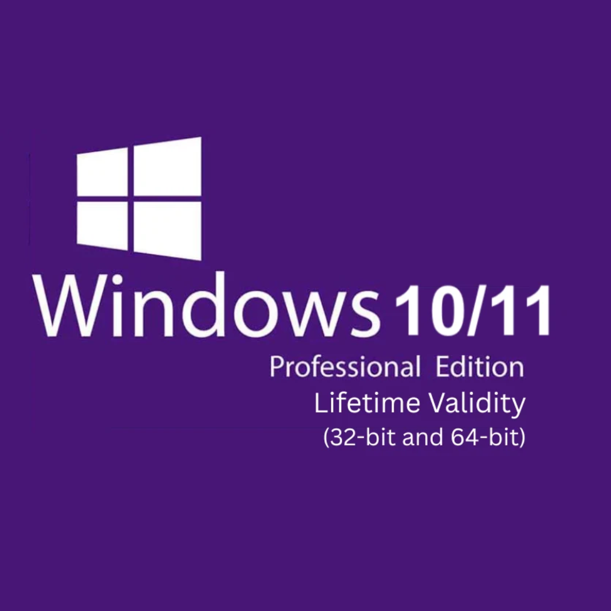 Microsoft Windows 10 / 11 PRO N - 1 PC (Lifetime)