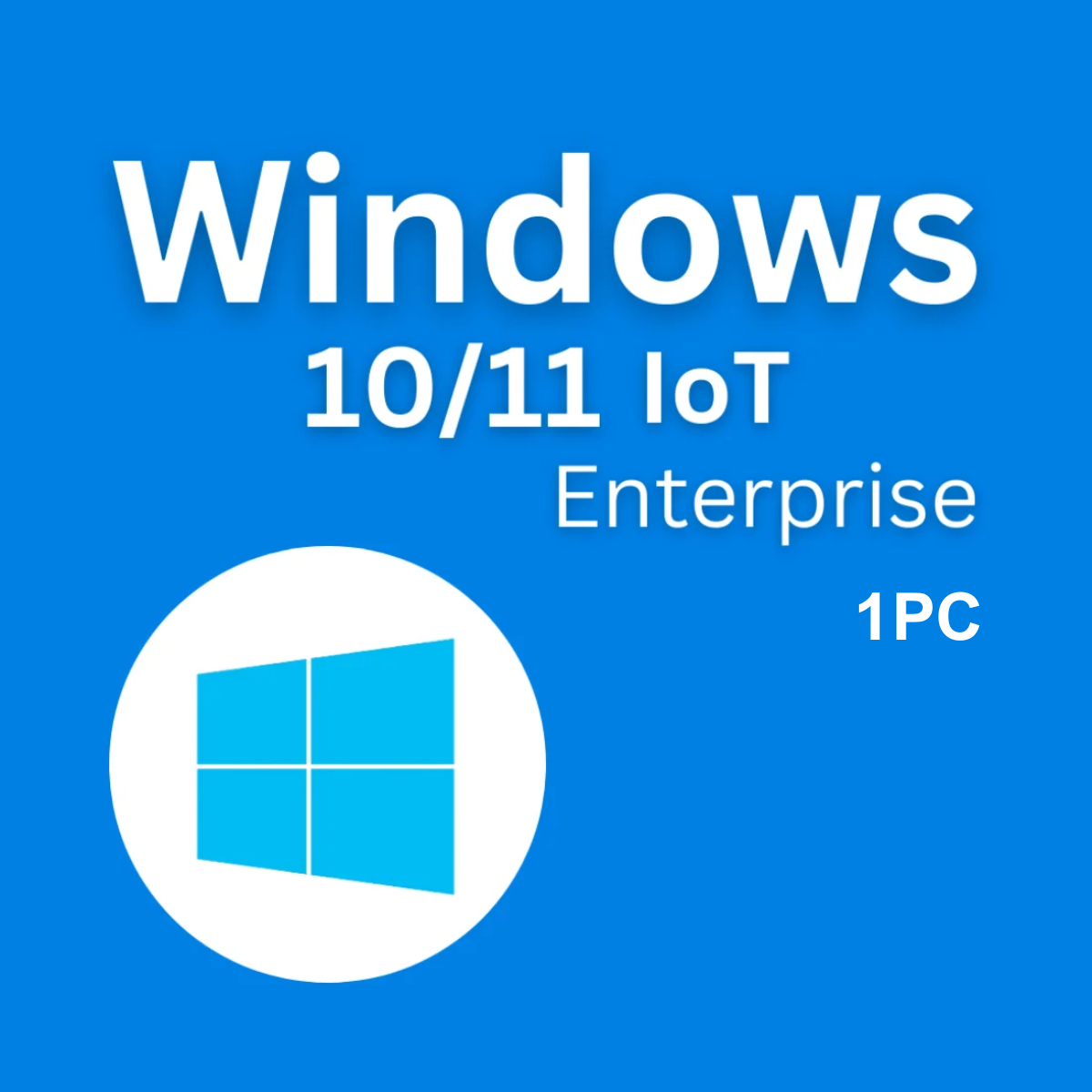 Microsoft Windows 10 / 11 IoT Enterprise - 1 PC (Lifetime)