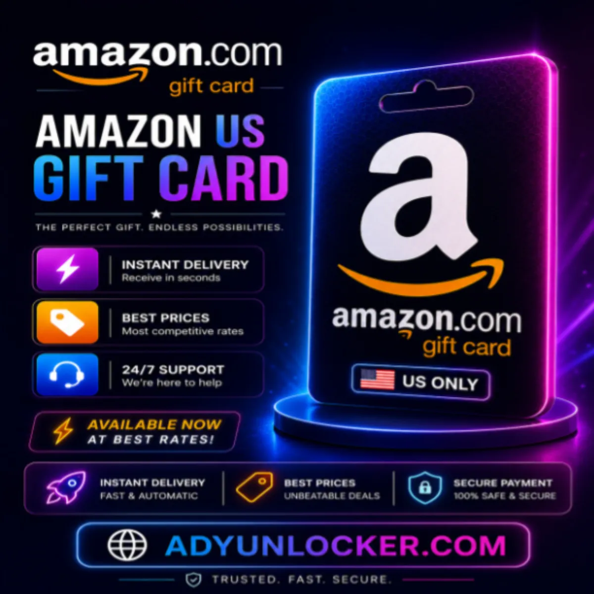 Amazon US $5